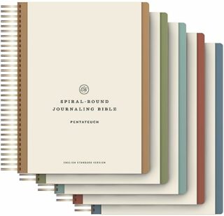 B-ESV SPIRAL-BOUND JOURNALING BIBLE 5 Vol Set